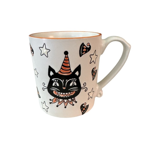 Eli + Ana Chill Cat Collection Black Cat Halloween Ceramic Coffee Tea Mug Cup - Picture 4 of 7